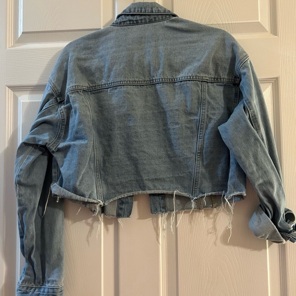 Cropped Denim Jacket - Picture 6 of 6